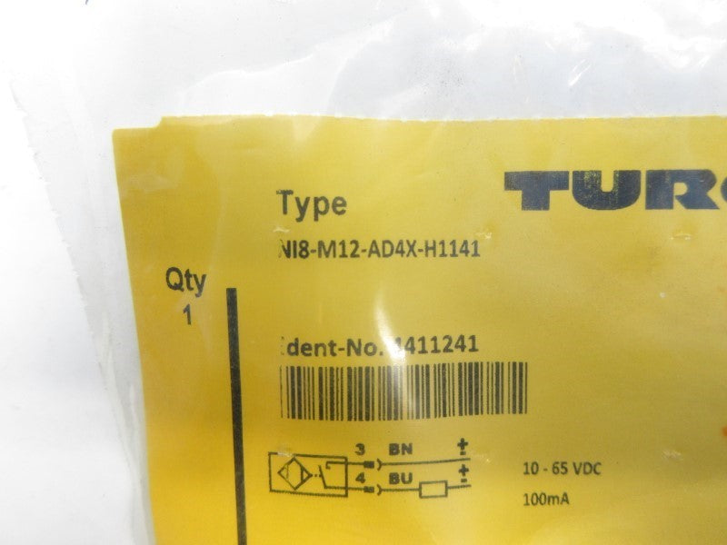 TURCK NI8-M12-AD4X-H1141 4411241 10-65VDC NSMP