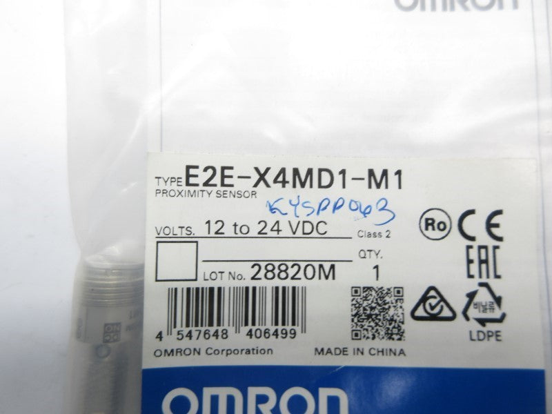 OMRON E2E-X4MD1-M1 12-24VDC NSMP
