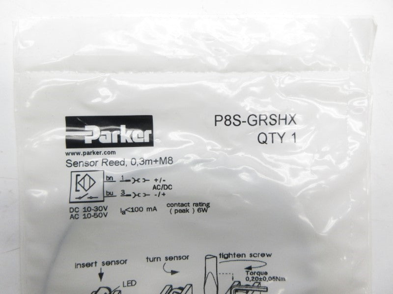 PARKER P8S-GRSHX 10-50VAC NSMP