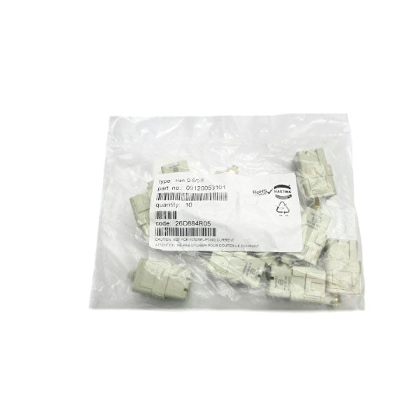 HARTING 09120053101 HANQ5/0-F (PKG OF 10) NSMP