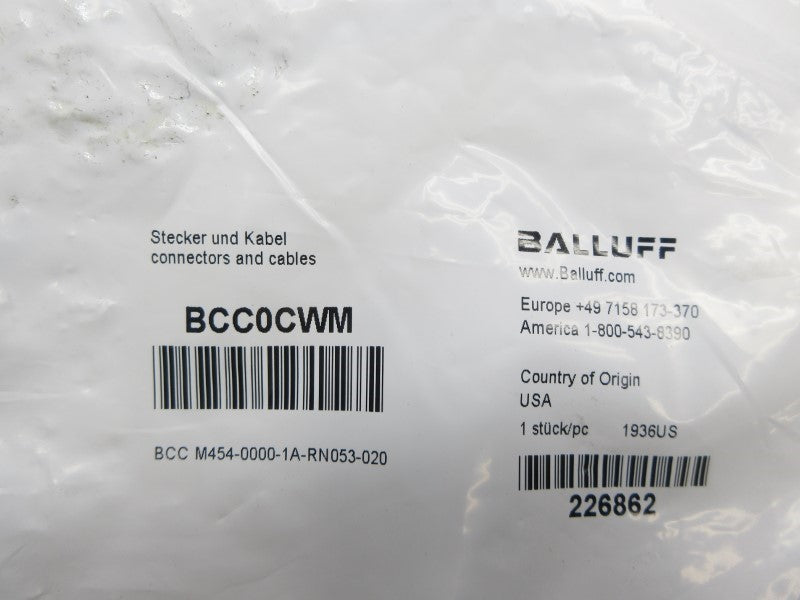 BALLUFF BCCM454-0000-1A-RN053-020 BCC0CWM NSMP