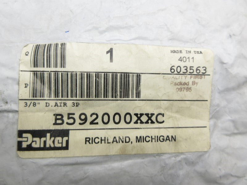 PARKER B592000XXC 3/8" NSFS