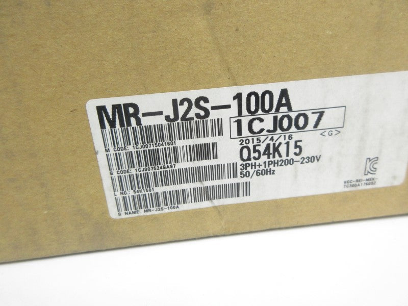 MITSUBISHI MR-J2S-100A 200-230V NSMP