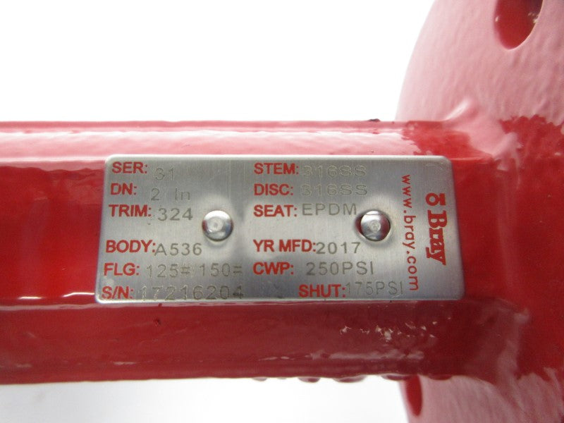BRAY A536 250PSI 2" NSNP