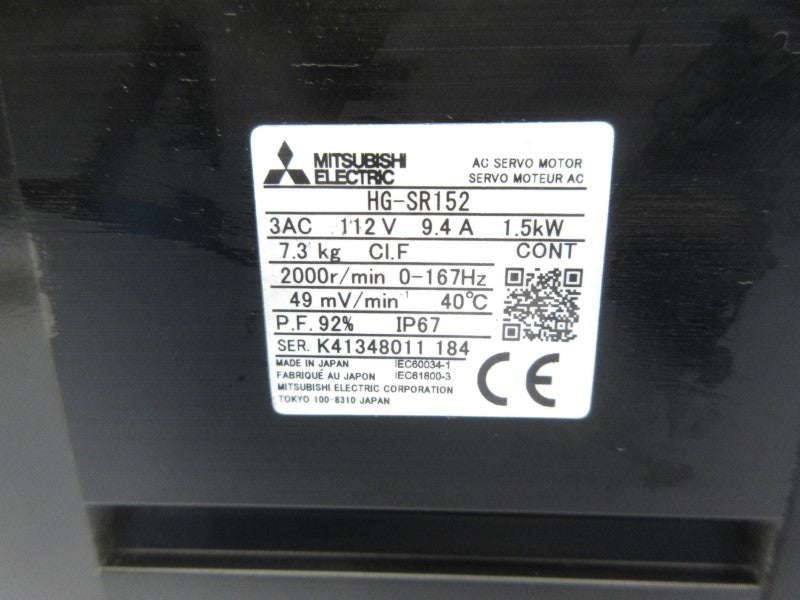 MITSUBISHI ELECTRIC HG-SR152 112V 9.4A NSNP