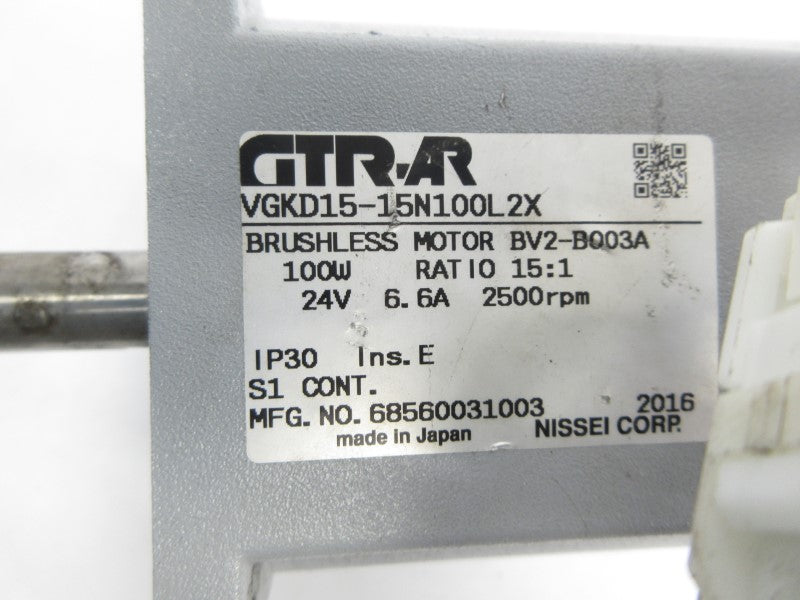 GTR VGKD15-15N100L2X 24V 6.6A UNMP