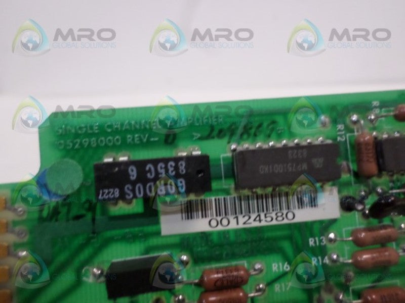 MEAUSUREX 05298000 SINGLE CHANNEL AMPLIFIER UNMP
