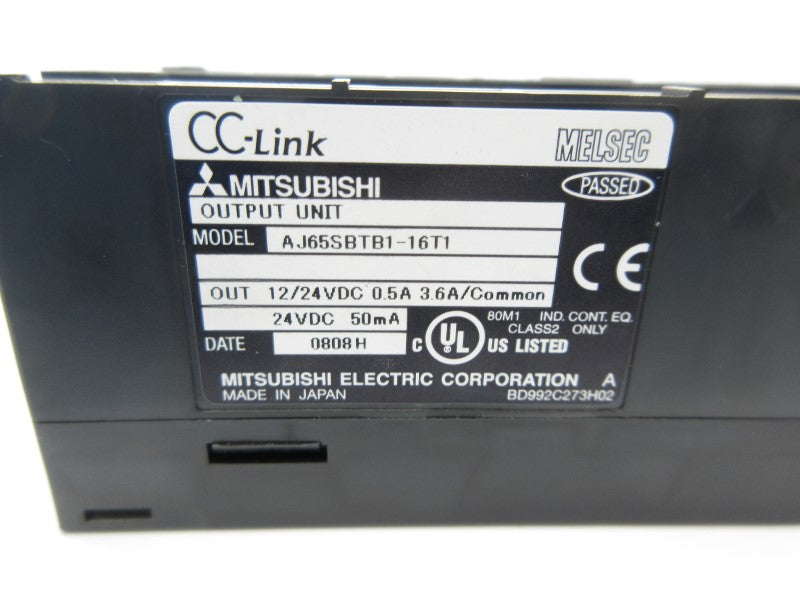 MITSUBISHI AJ65SBTB1-16T1 12/24VDC 0.5A NSNP