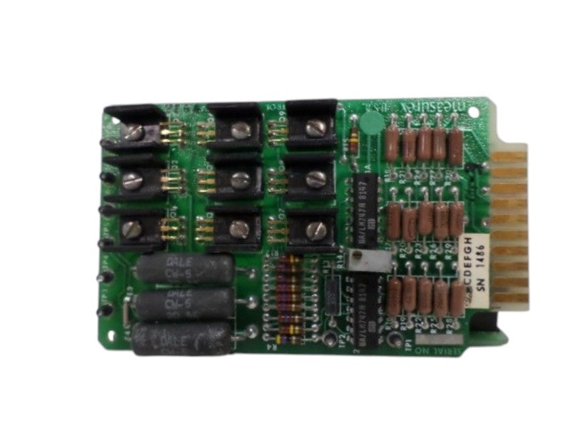 MEAUSUREX 05298100 TEMP CONTROL BOARD UNMP