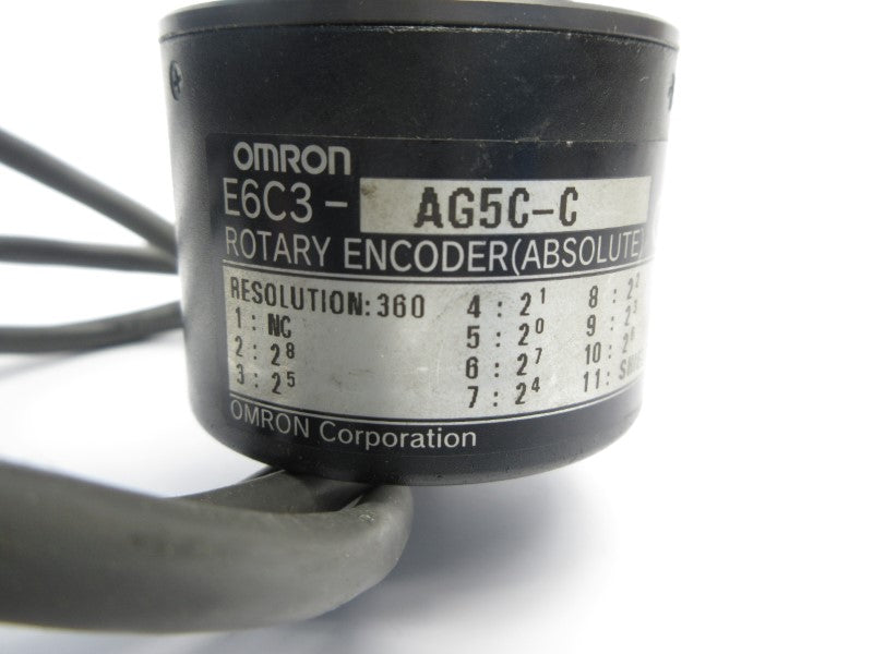 OMRON E6C3-AG5C-C 12-24VDC UNMP