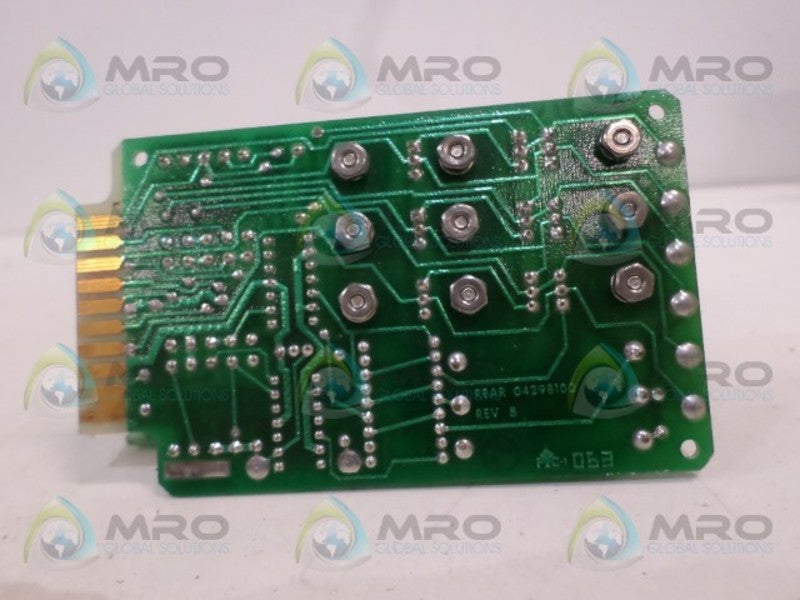 MEAUSUREX 05298100 TEMP CONTROL BOARD UNMP