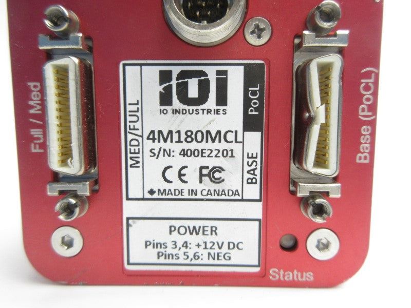 IO INDUSTRIES 4M180MCL 12VDC UNMP