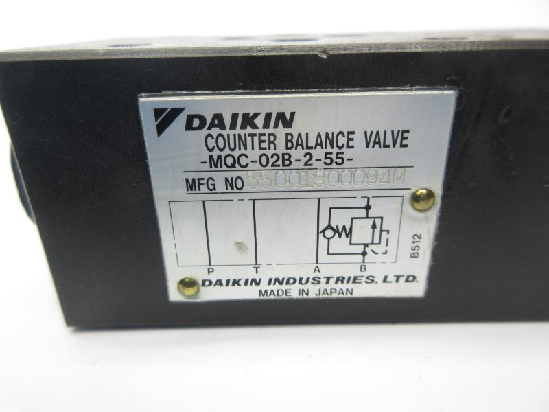 DAIKIN MQC-02B-2-55 55001900094M NSNP