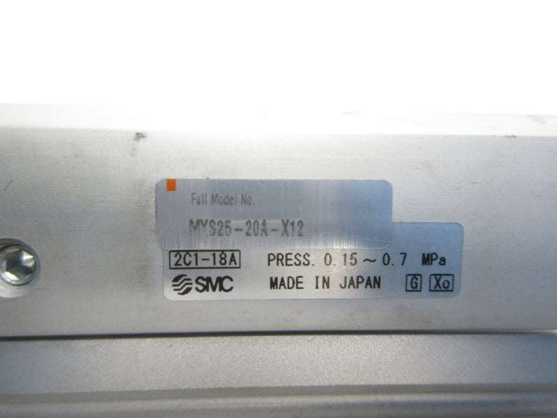 SMC MXS25-20A-X12 NSNP