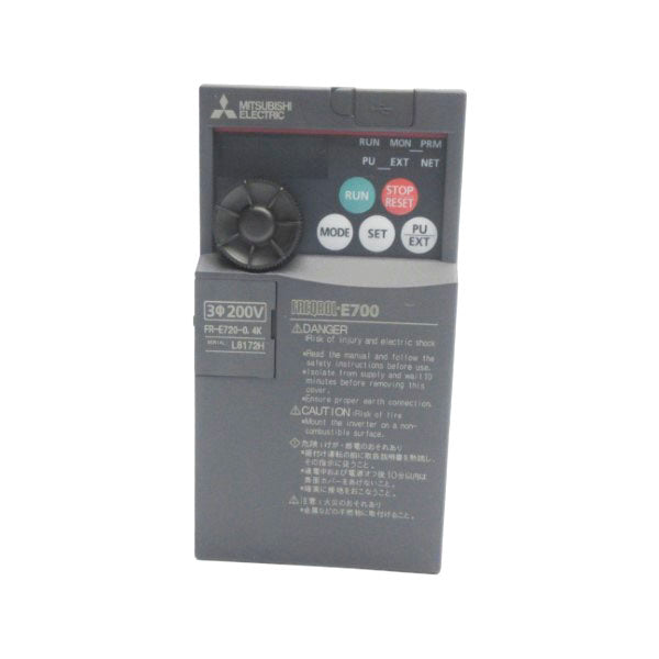 MITSUBISHI ELECTRIC FR-E720-0.4K 200-240VAC 5.2A NSNP