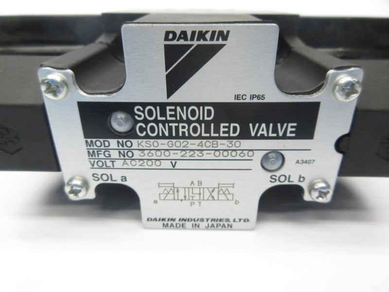 DAIKIN KSO-GO2-4CB-30 NSNP