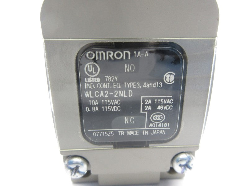 OMRON WLCA2-2NLD 115VAC 10A NSNP