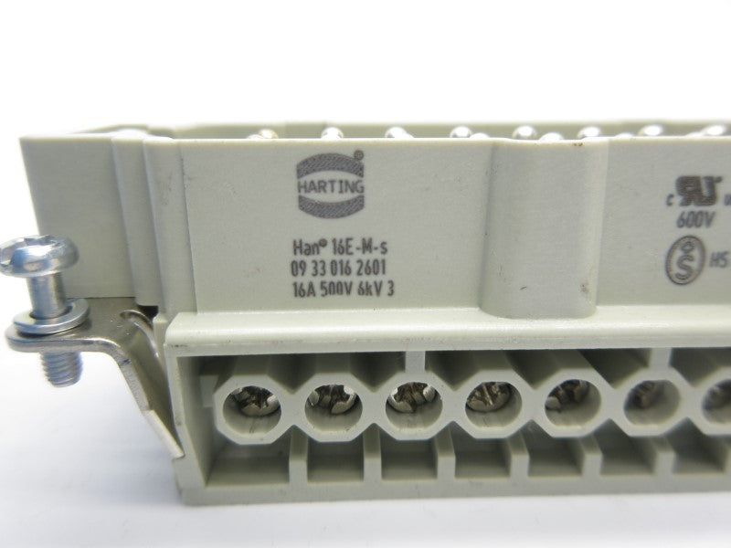 HARTING 09330162601 HAN16E-M-S 500V 16A NSNP