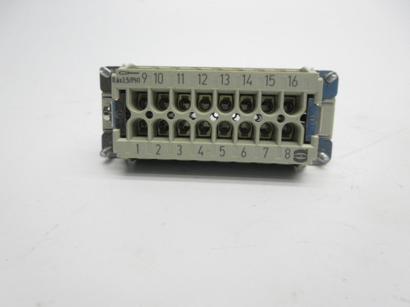 HARTING 09330162701 HAN16E-F-S 500V 16A NSNP