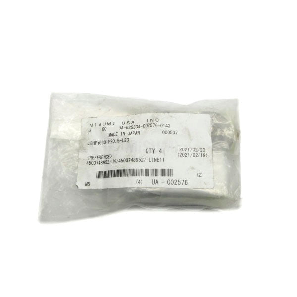 MISUMI JBHFYG30-P20.5-L23 (PKG OF 4) NSMP