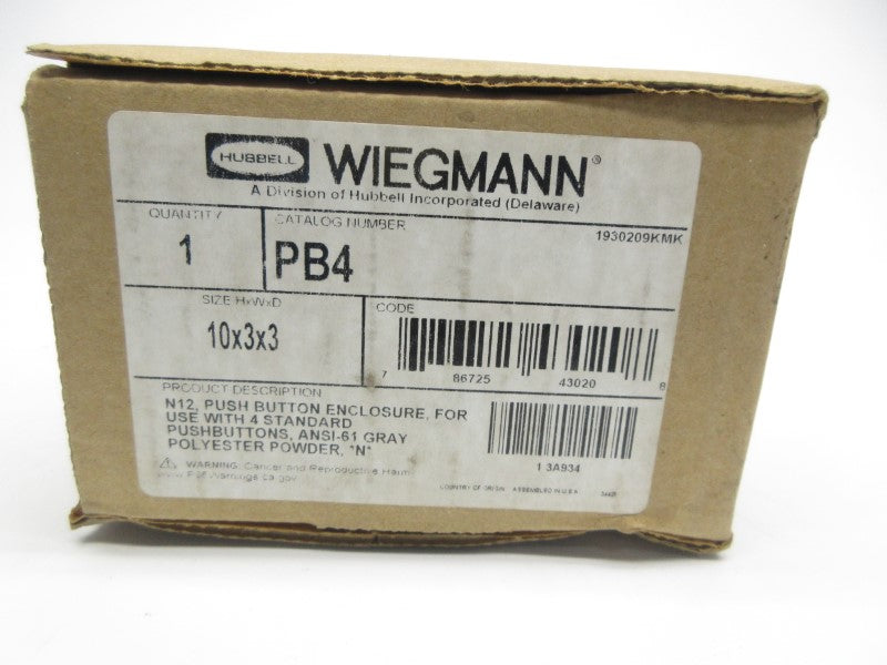 WIEGMANN PB4 NSFS