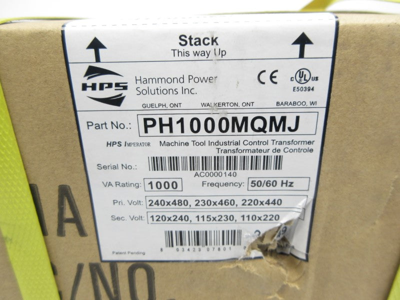 HPS PH1000MQMJ 240/480VAC NSFS