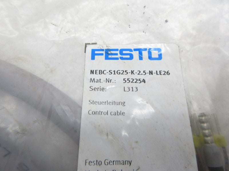 FESTO NEBC-S1G25-K-2.5-N-LE26 552254 NSMP