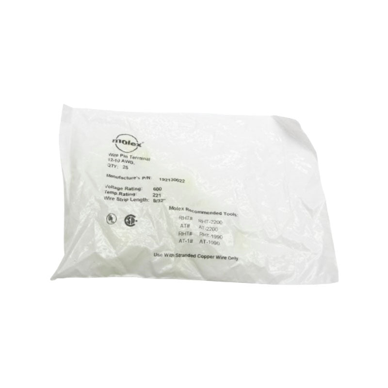 MOLEX 192130022 (PKG OF 25) NSMP