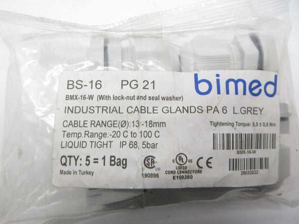 BIMED BS-16 (PKG OF 5) NSMP