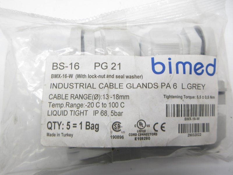 BIMED BS-16 (PKG OF 5) NSMP