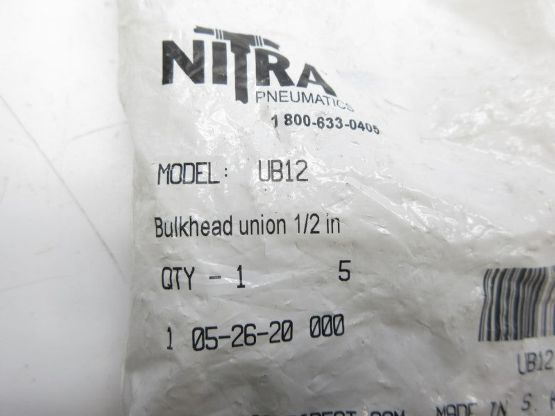 NITRA UB12 1/2" (PKG OF 5) NSMP