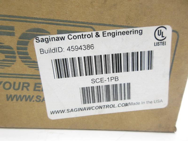 SAGINAW CONTROL & ENGINEERING SCE-1PB NSMP