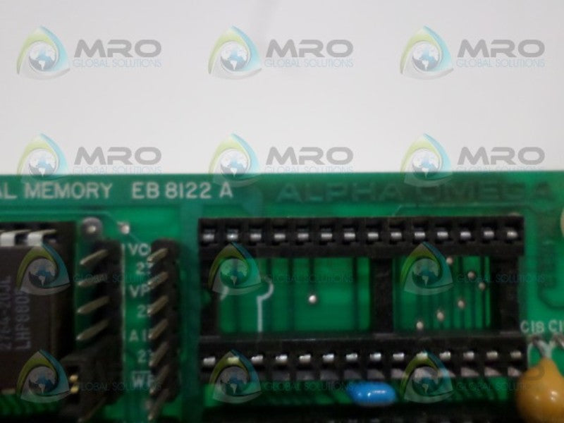 ALPHA OMEGA EB8122A CIRCUIT BOARD UNMP