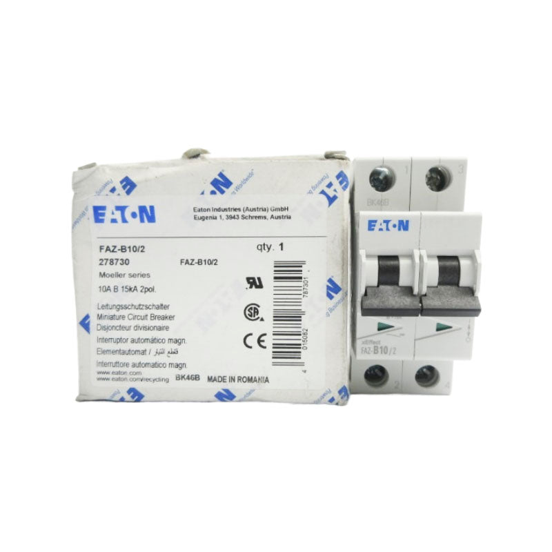 EATON FAZ-B10/2 277V 10A NSMP