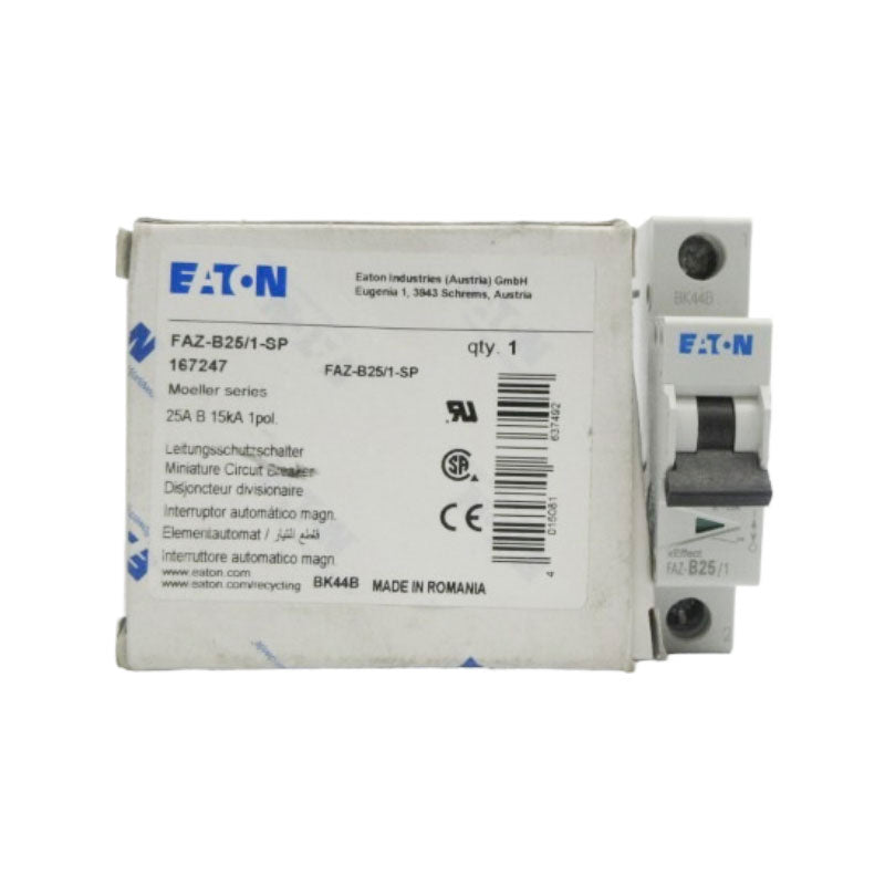 EATON FAZ-B25/1-SP 277VAC 25A NSMP