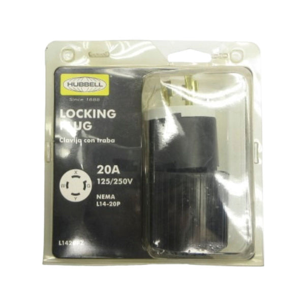 HUBBELL L14-20P 125/250V 20A NSMP