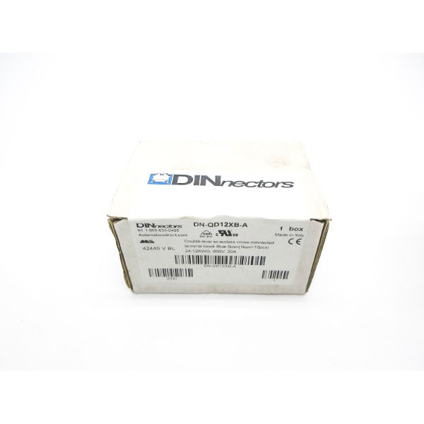 DINNECTORS DN-QD12XB-A 600V 20A (PKG OF 10) NSFS