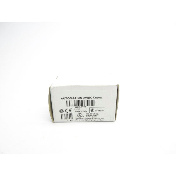 AUTOMATION DIRECT GCX1103 NSFS