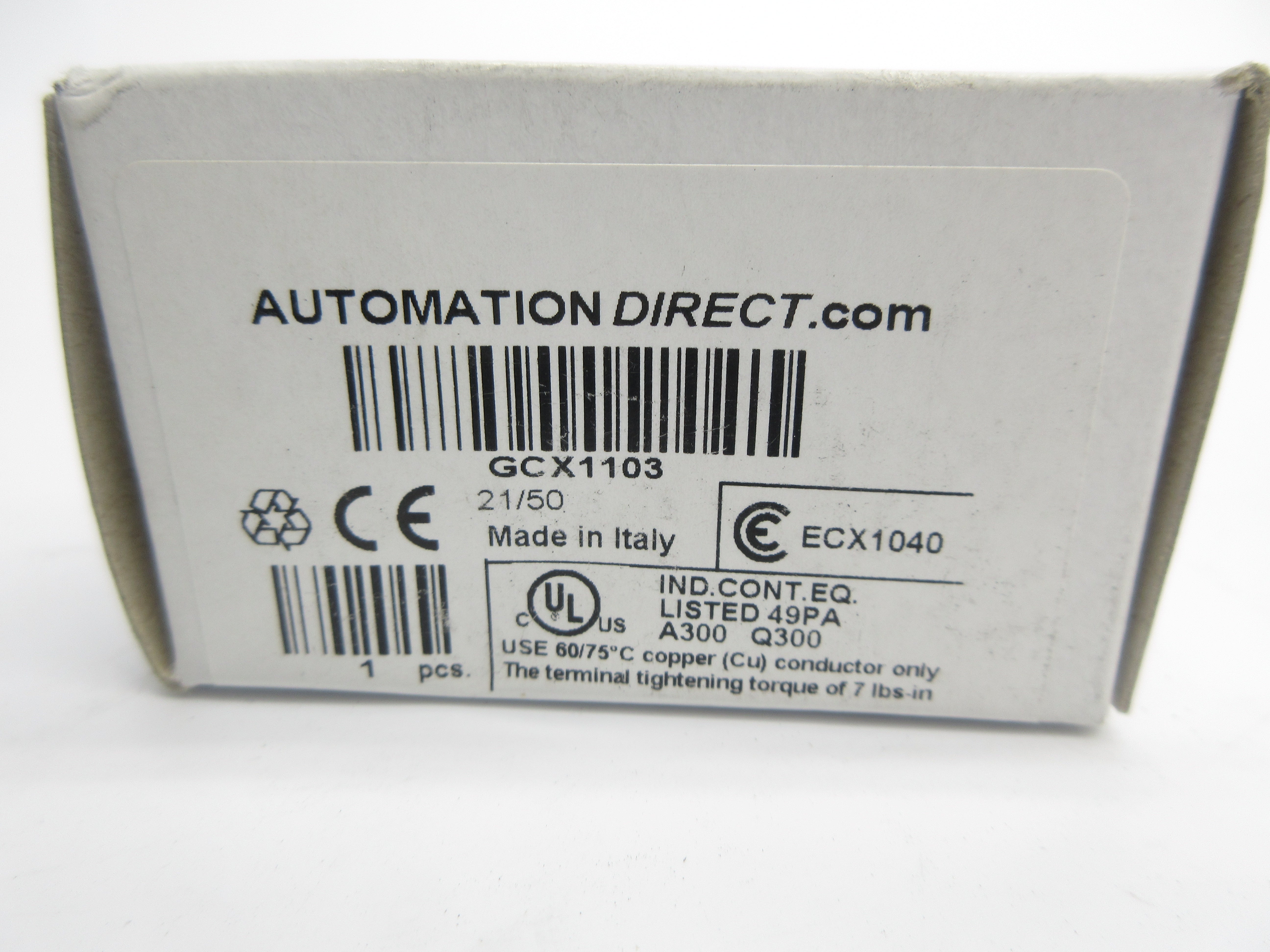 AUTOMATION DIRECT GCX1103 NSFS