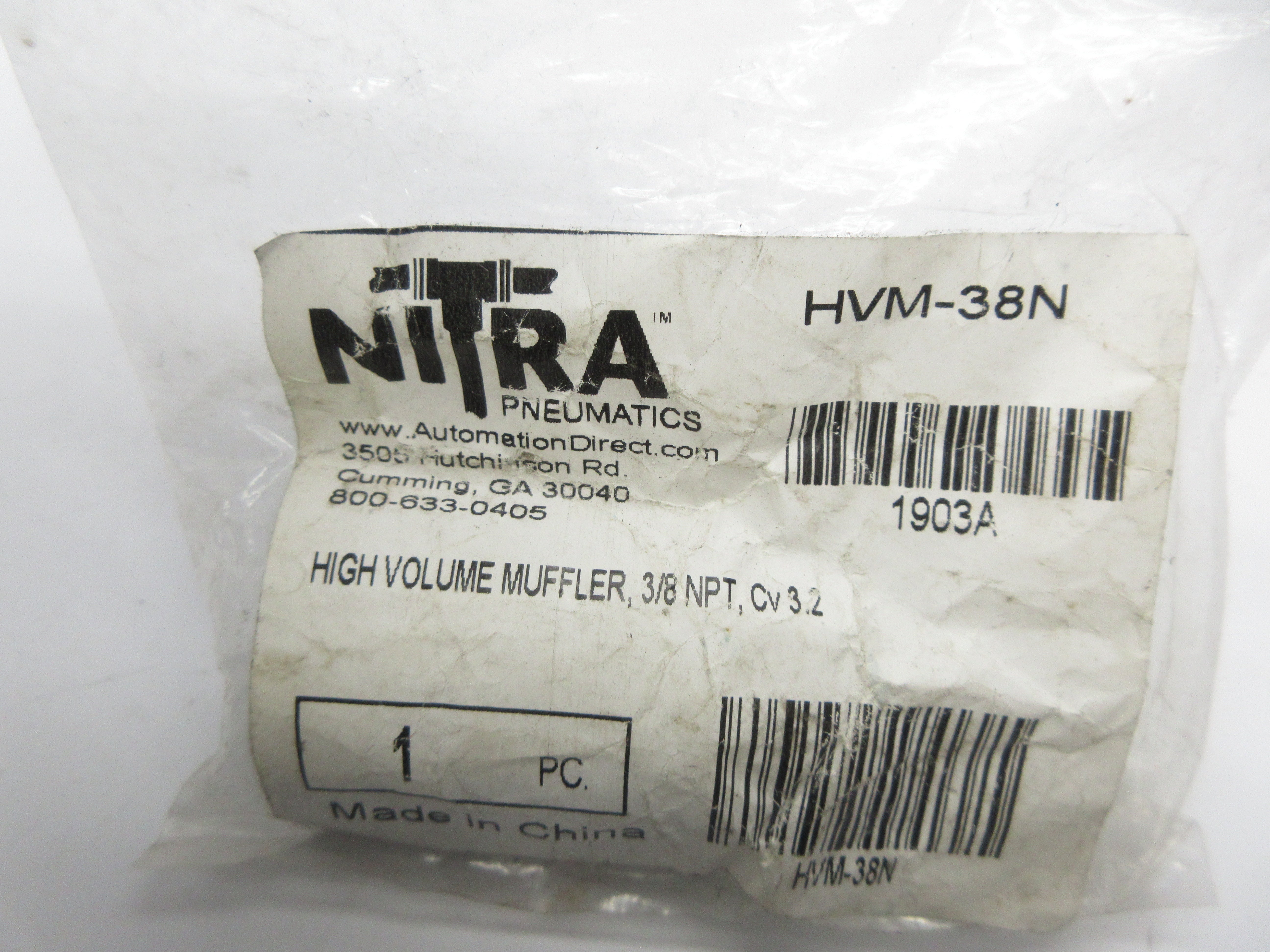 NITRA HVM-38N 3/8" NSMP