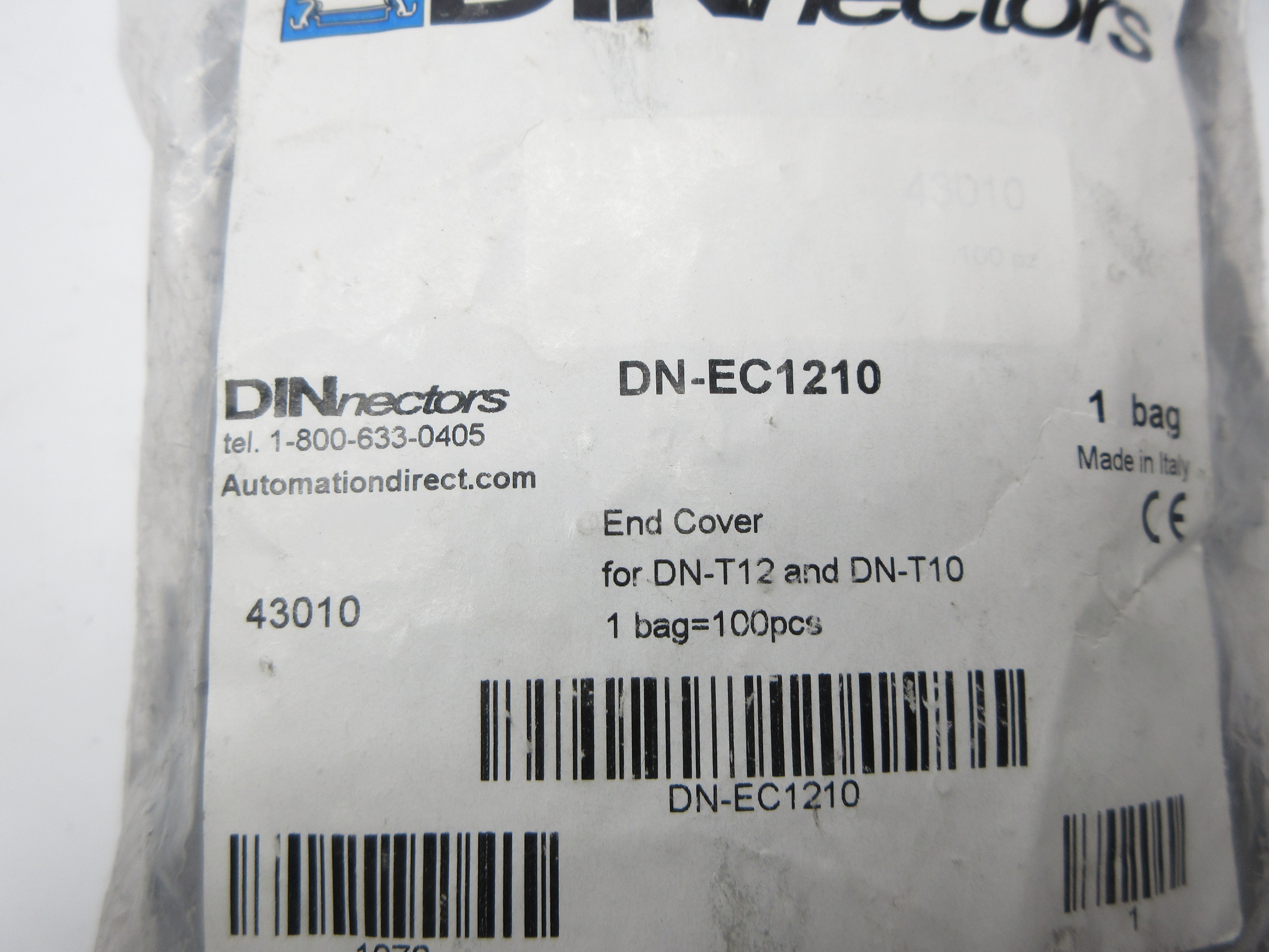 DINNECTORS DN-EC1210 (PKG OF 100) NSMP