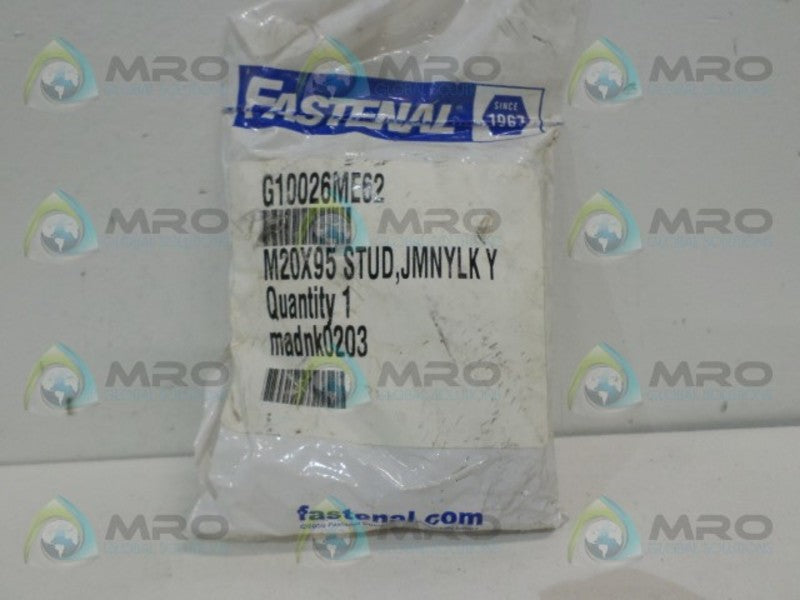 FASTENAL G10026ME62 M20X95 STUD NSMP