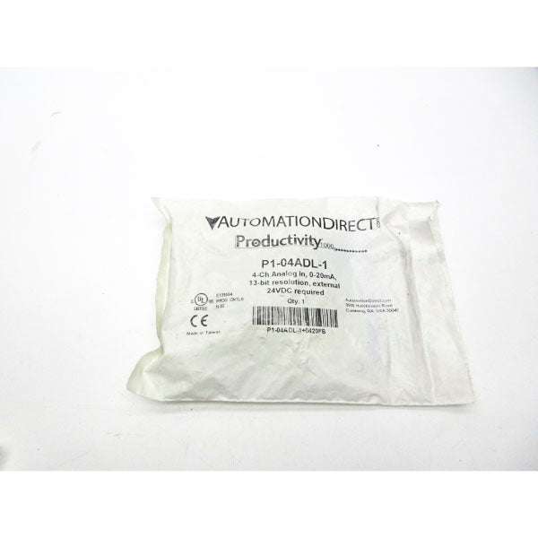 AUTOMATION DIRECT P1-04ADL-1 24VDC NSMP