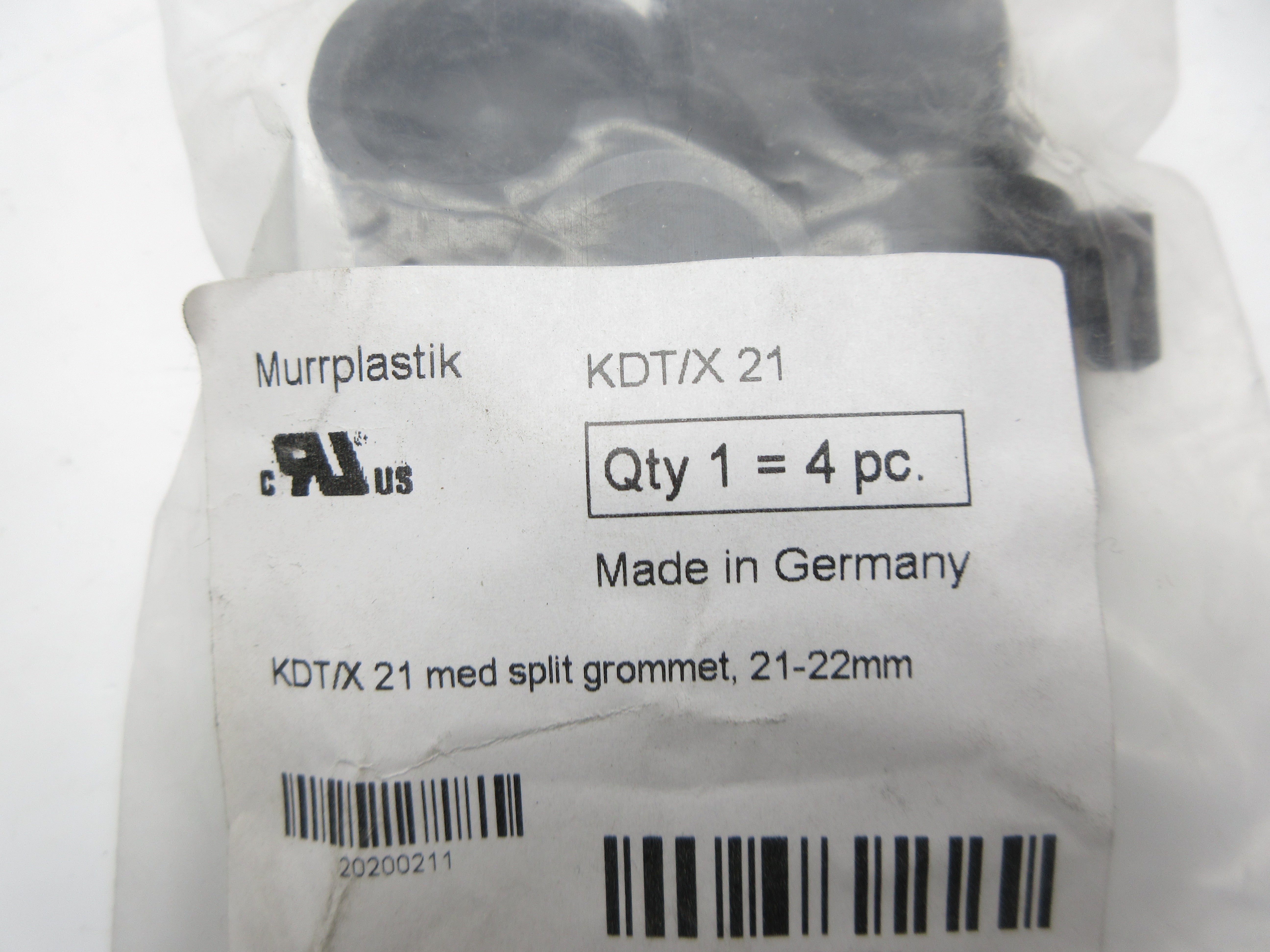 MURR PLASTIK KDT/X21 568373 (PKG OF 4) NSMP