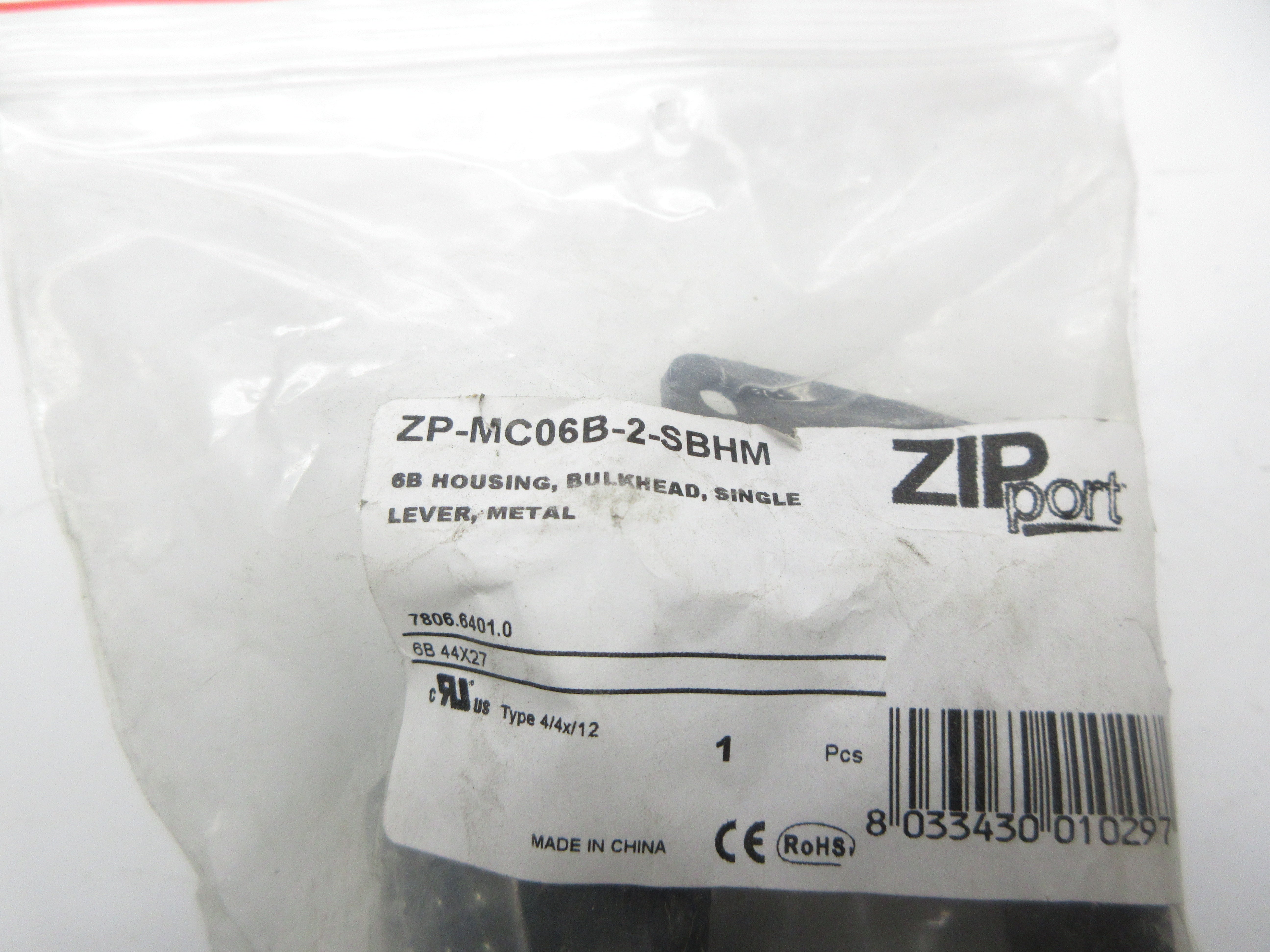ZIP PORT ZP-MC06B-2-SBHM NSMP