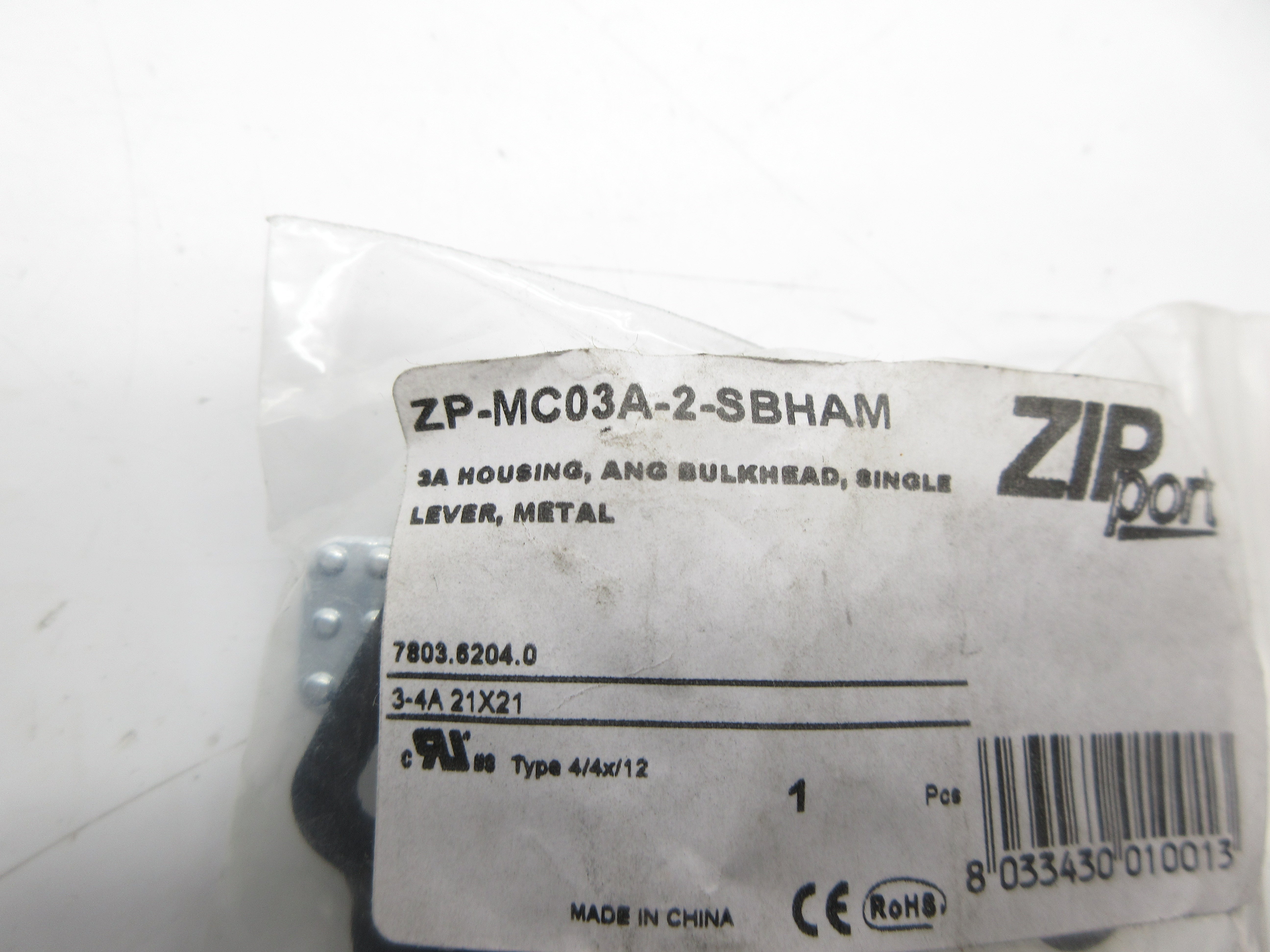 ZIP PORT ZP-MC03A-2-SBHAM NSMP