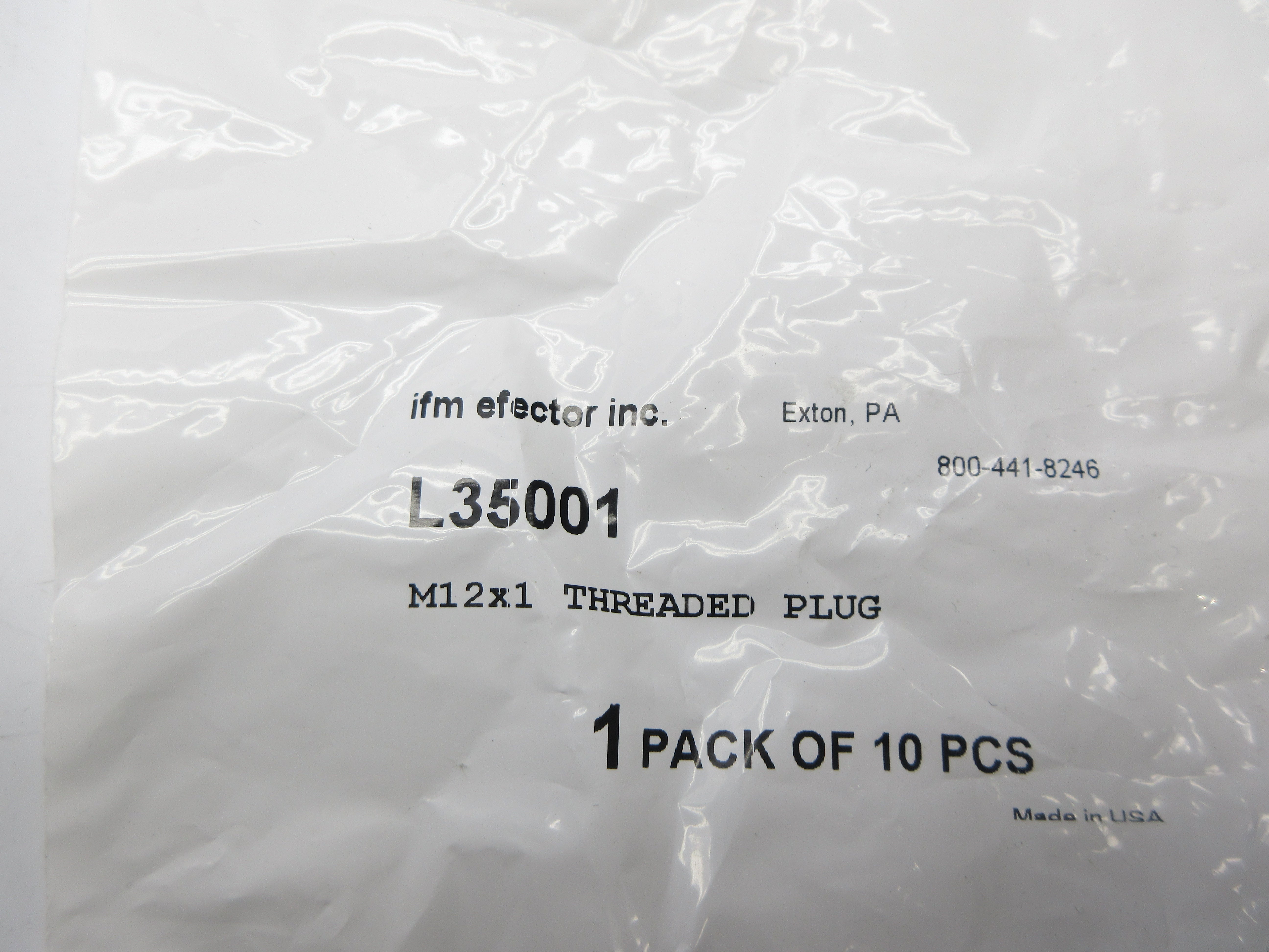IFM EFECTOR L35001 (PKG OF 10) NSMP