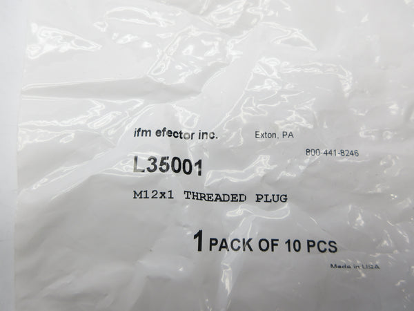IFM EFECTOR L35001 (PKG OF 10) NSMP
