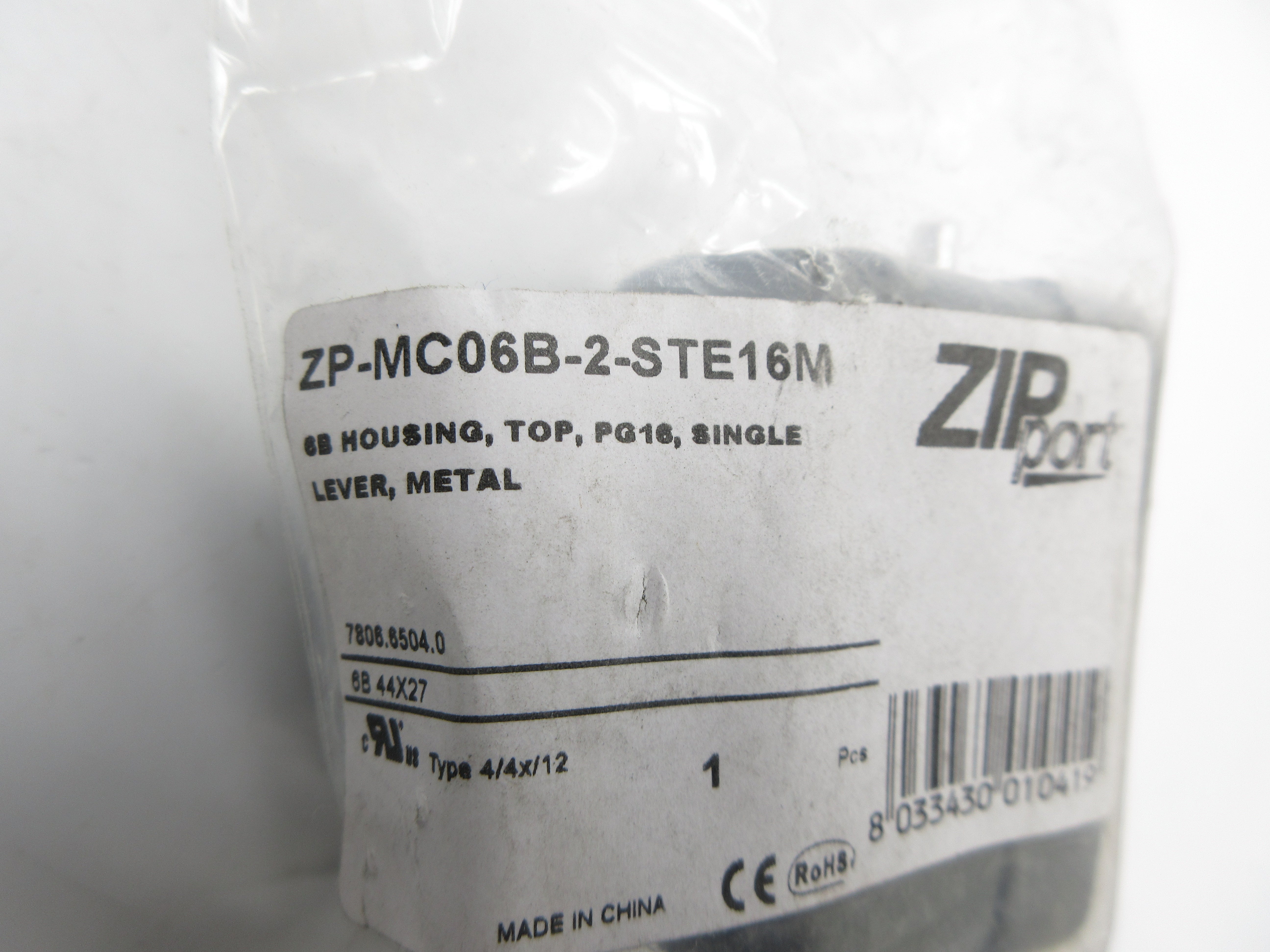 ZIP PORT ZP-MC06B-2-STE16M NSMP
