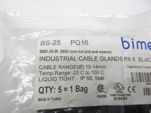 BIMED BS-25 (PKG OF 5) NSMP
